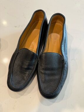 Gravati Men’s Pebbled Leather Loafers Size 10.5